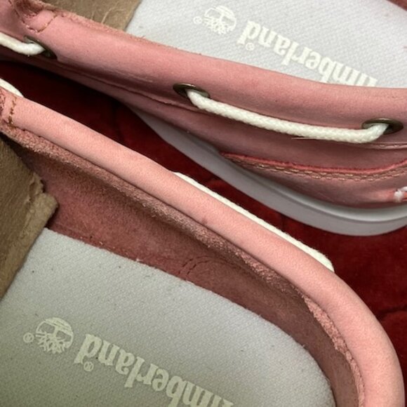Pink Timberland Boat Shoes - Picture 4 of 5